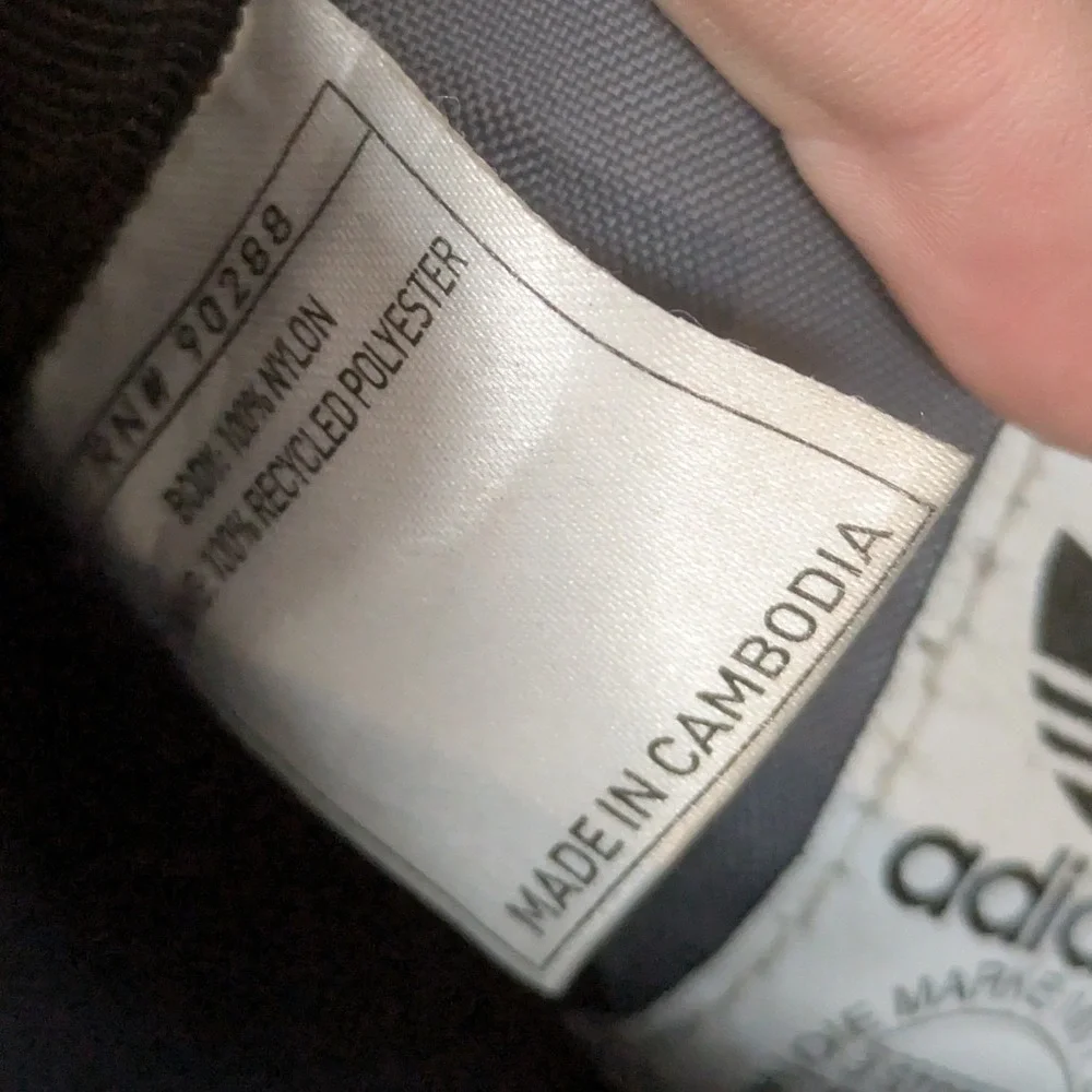 Adidas Festival Bag Men's Women's OS Black Trefoil Logo Crossbody Nylon Strap